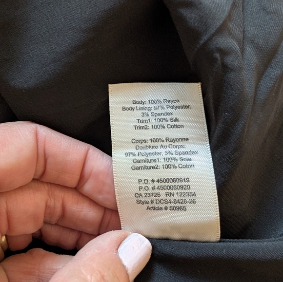 Wilfred Black Sonora dress Size L Aritzia - Picture 13 of 13